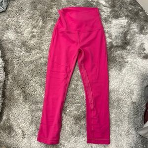 Lululemon Hot pink leggings